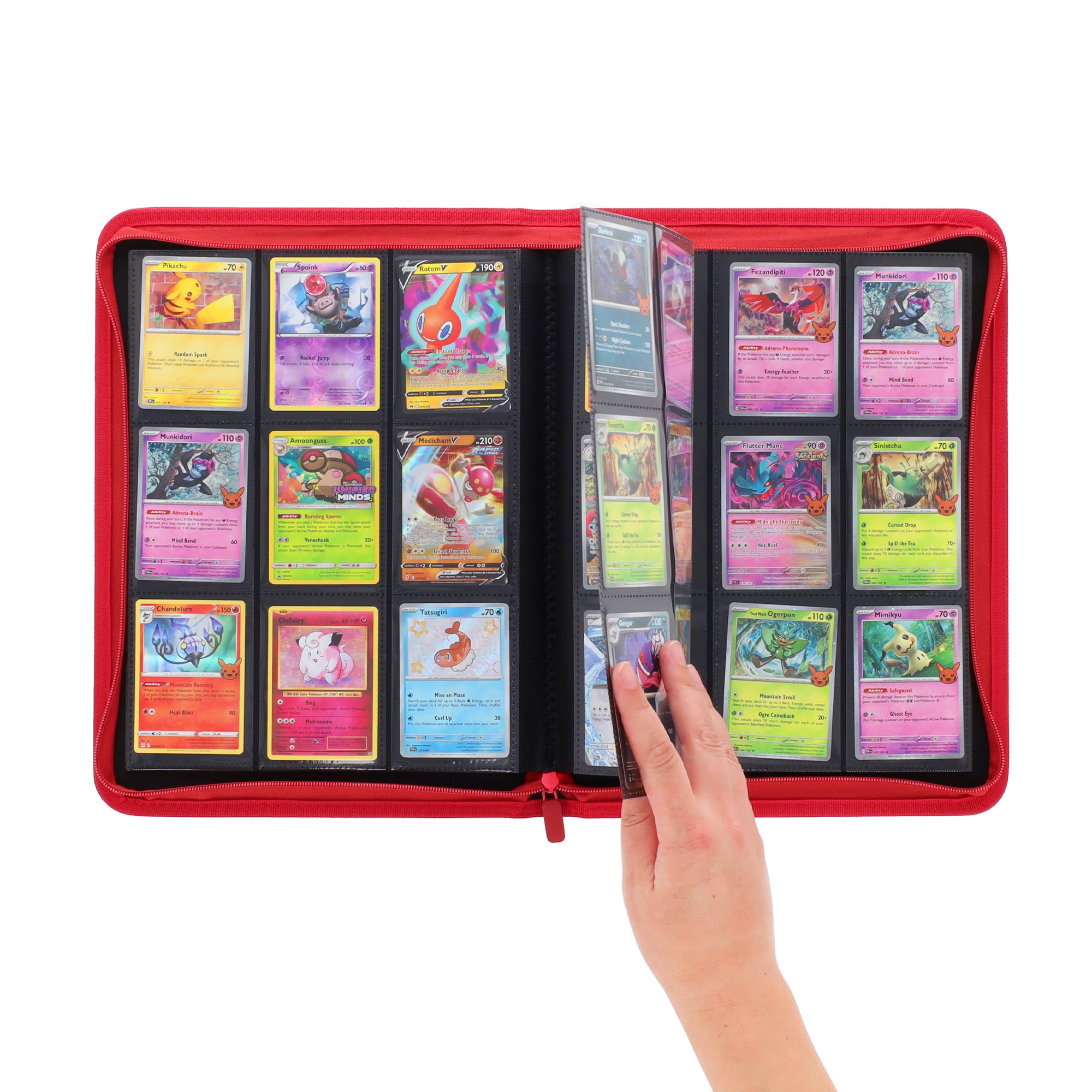Z-Folio 9-Pocket Album - Red