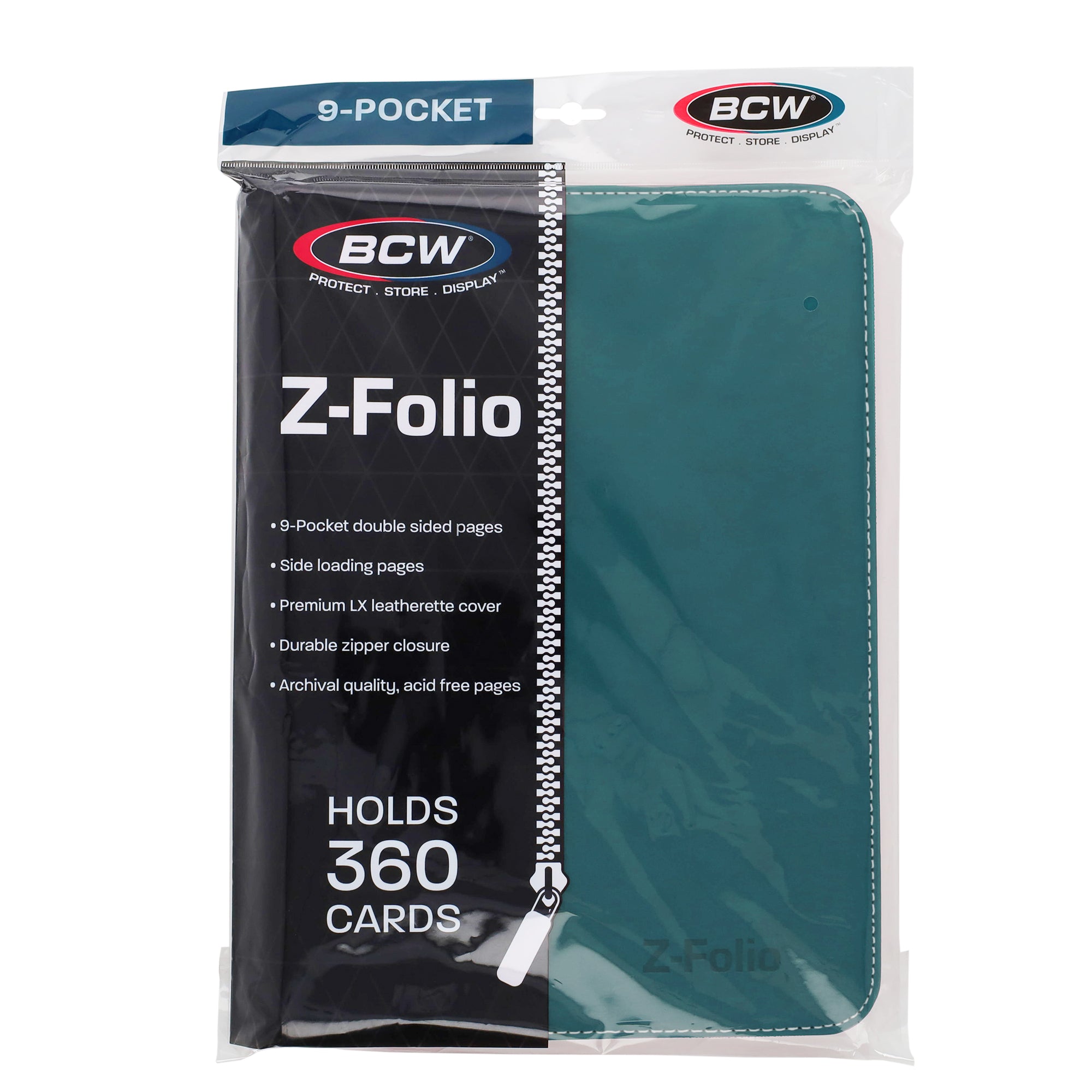 Z-Folio 9-Pocket Album - Teal