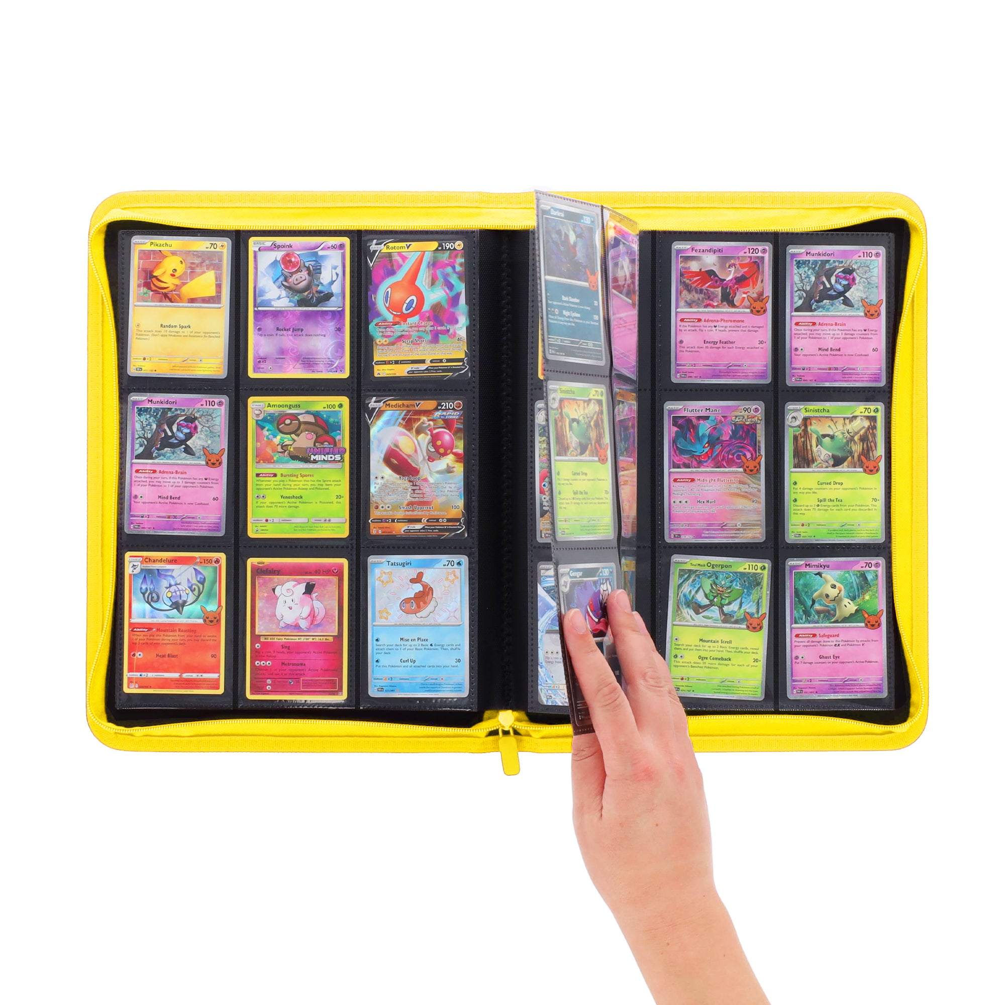 Z-Folio 9-Pocket Album - Yellow