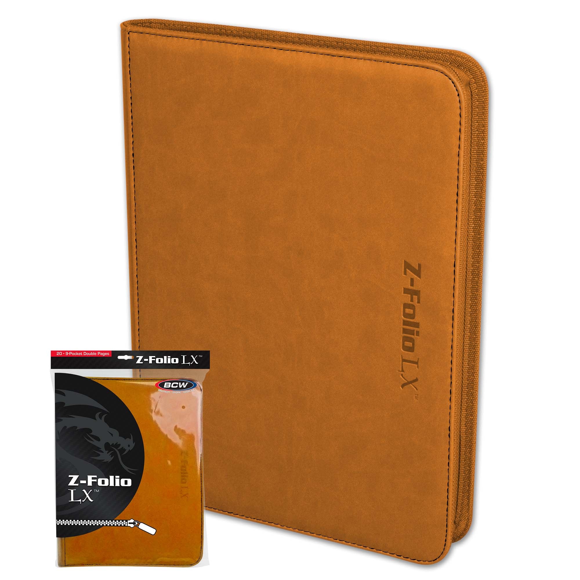 Z-Folio 9-Pocket Album - Orange