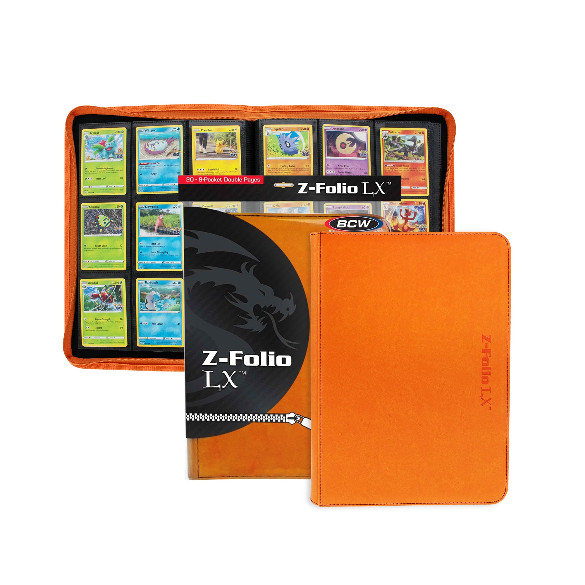 Z-Folio 9-Pocket Album - Orange