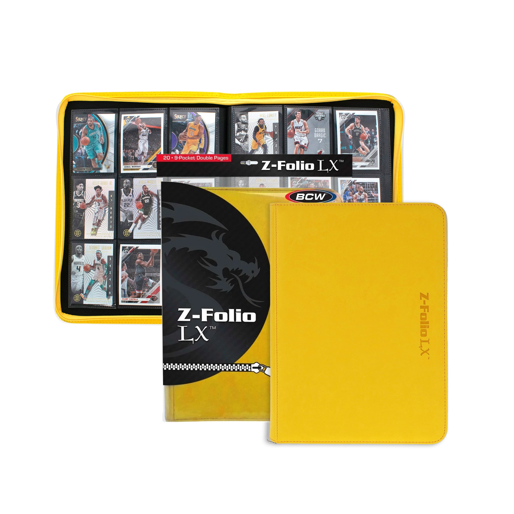 Z-Folio 9-Pocket Album - Yellow