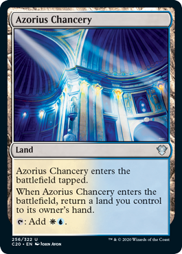 Azorius Chancery (Commander 2020 Ikoria) Light Play