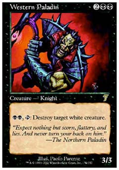 Western Paladin (7th Edition) Light Play