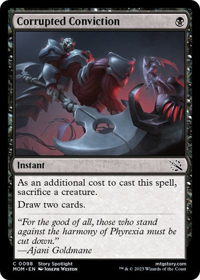 Corrupted Conviction (March of the Machine) Near Mint Foil