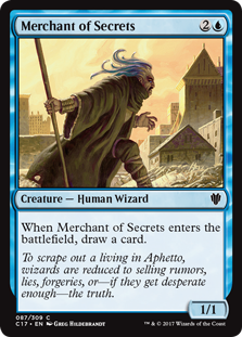 Merchant of Secrets (Commander 2017) Light Play