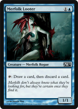Merfolk Looter (Magic 2012 Core Set) Light Play