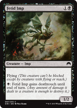 Fetid Imp (Magic Origins) Light Play