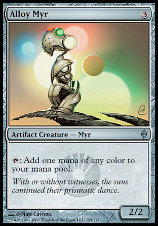 Alloy Myr (New Phyrexia) Light Play
