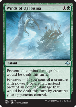 Winds of Qal Sisma (Fate Reforged) Near Mint