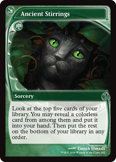 Ancient Stirrings (Future Sight) (Mystery Booster 2) Near Mint