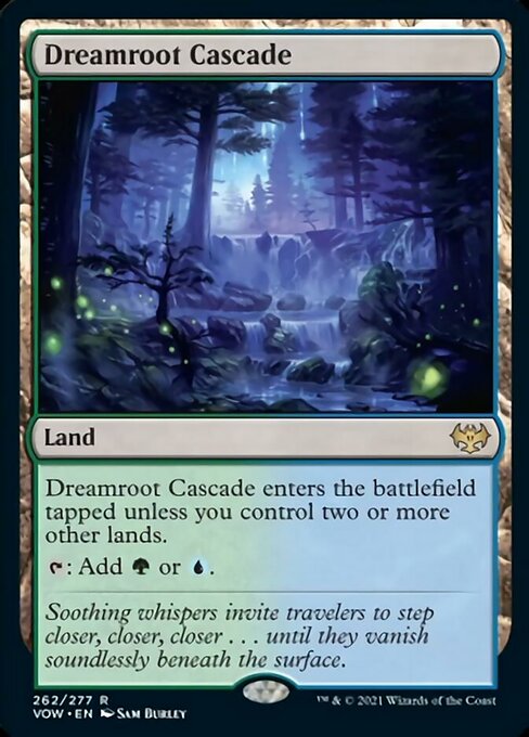 Dreamroot Cascade (Innistrad: Crimson Vow) Light Play
