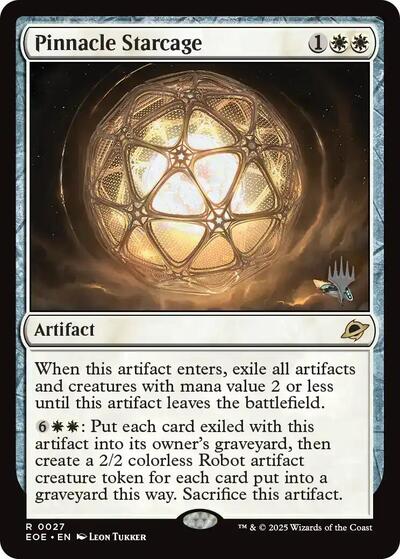 Pinnacle Starcage (Promo Pack: Edge of Eternities) Near Mint