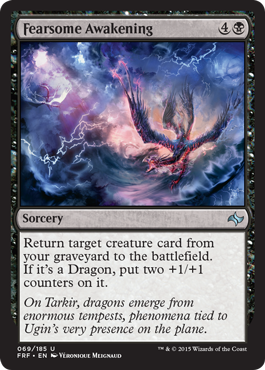 Fearsome Awakening (Fate Reforged) Near Mint