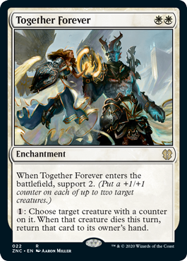 Together Forever (Commander 2020 Zendikar Rising) Light Play