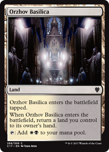 Orzhov Basilica (Commander 2017) Light Play