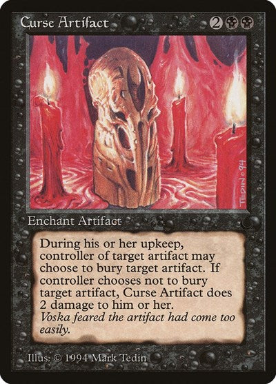 Curse Artifact (The Dark) Light Play