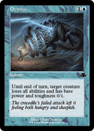 Ovinize (Retro Frame) (Dominaria Remastered) Near Mint Foil