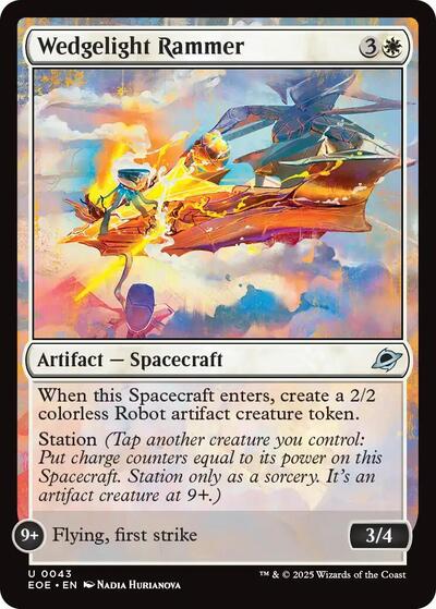 Wedgelight Rammer (Edge of Eternities) Near Mint Foil
