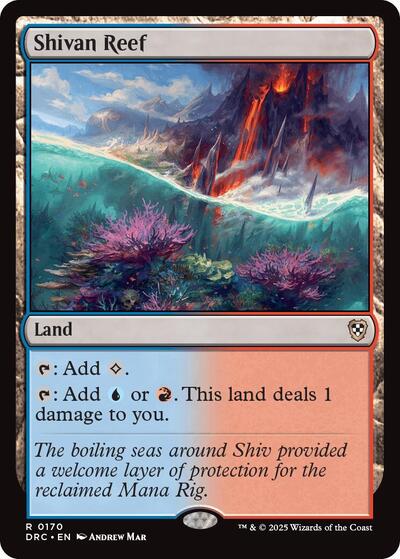 Shivan Reef (Commander: Aetherdrift) Light Play