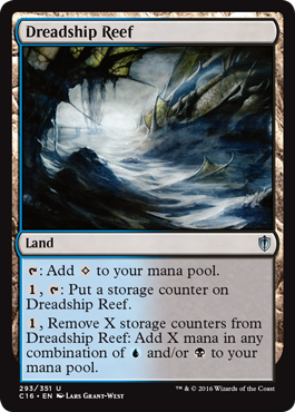 Dreadship Reef (Commander 2016 Edition) Light Play