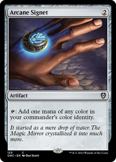 Arcane Signet (Commander: Phyrexia: All Will Be One) Light Play