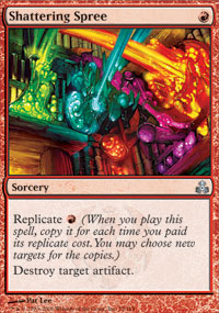 Shattering Spree (Guildpact) Light Play