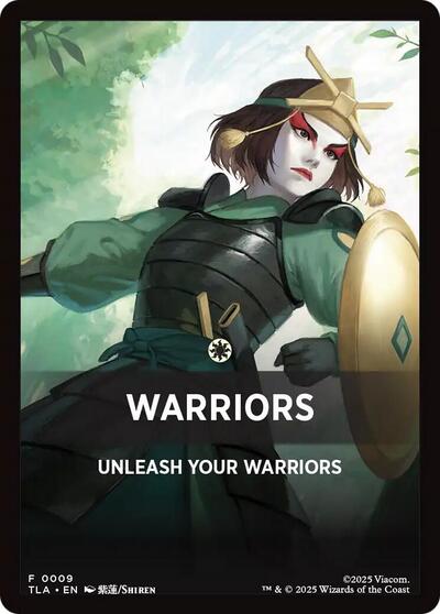 Warriors Theme Card (Avatar: The Last Airbender) Near Mint