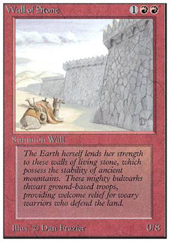Wall of Stone (Unlimited) Light Play