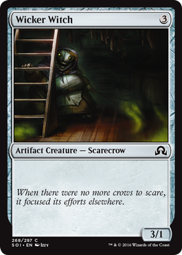Wicker Witch (Shadows Over Innistrad) Light Play Foil