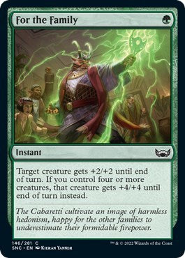 For the Family (Streets of New Capenna) Light Play Foil