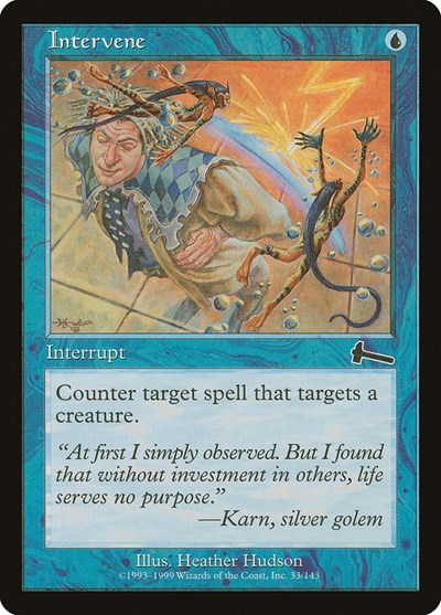 Intervene (Urza's Legacy) Light Play