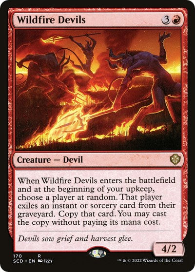 Wildfire Devils (Commander 2022 Starter Decks) Near Mint