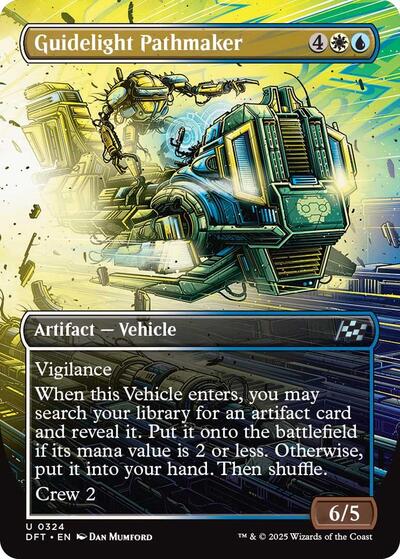 Guidelight Pathmaker (Borderless) (Aetherdrift) Light Play Foil