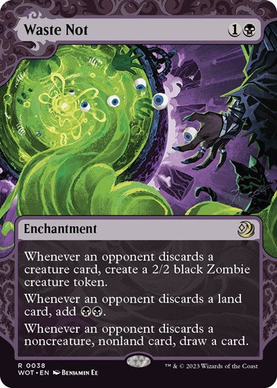 Waste Not (Wilds of Eldraine: Enchanting Tales) Near Mint Foil