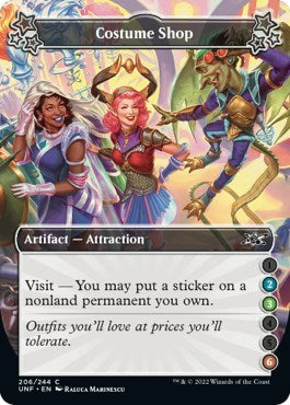 Costume Shop (2-3-6) (Unfinity) Light Play Foil
