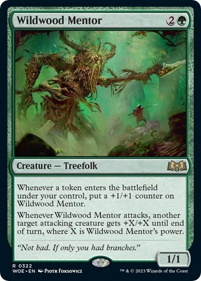 Wildwood Mentor (Wilds of Eldraine) Near Mint