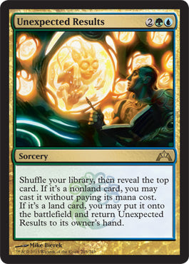 Unexpected Results (Gatecrash) Light Play