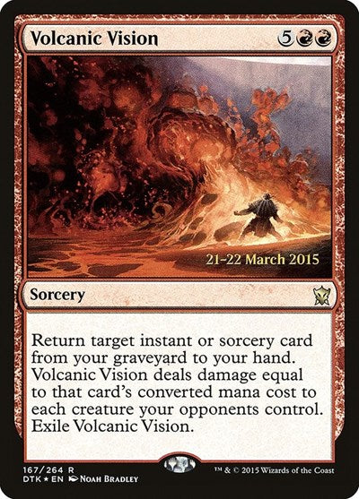 Volcanic Vision (Promos: Prerelease Cards) Light Play Foil