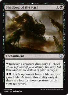 Shadows of the Past (Duel Decks: Nissa vs Ob Nixilis) Light Play