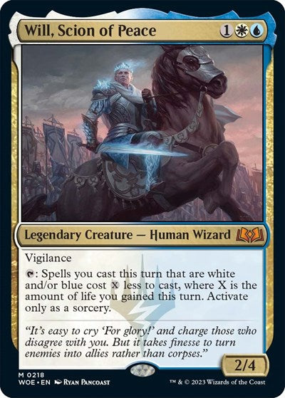 Will, Scion of Peace (Wilds of Eldraine) Near Mint Foil