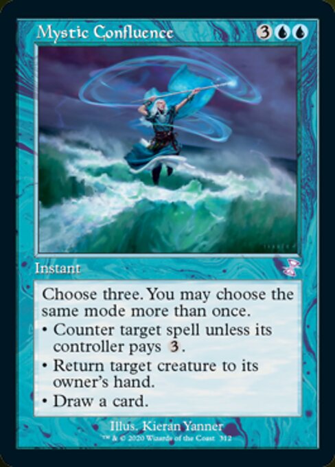 Mystic Confluence (Time Spiral Remastered) Light Play Foil