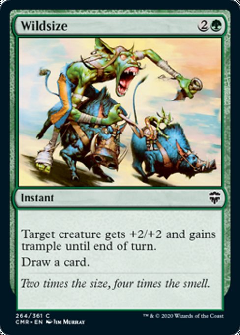Wildsize (Commander Legends) Near Mint Foil