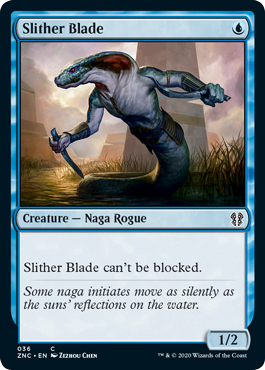 Slither Blade (Commander 2020 Zendikar Rising) Light Play