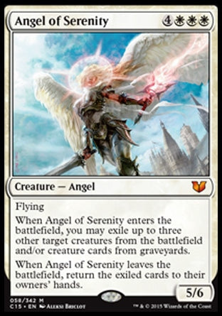 Angel of Serenity (Commander 2015) Light Play