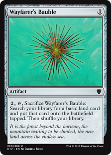 Wayfarer's Bauble (Commander 2017) Light Play