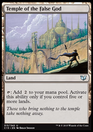 Temple of the False God (Commander 2015) Light Play