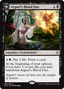 Arguel's Blood Fast (Temple of Aclazotz) (Ixalan) Light Play