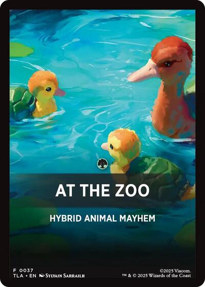 At The Zoo Theme Card (Avatar: The Last Airbender) Near Mint