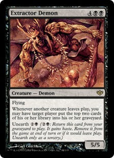 Extractor Demon (Conflux) Light Play